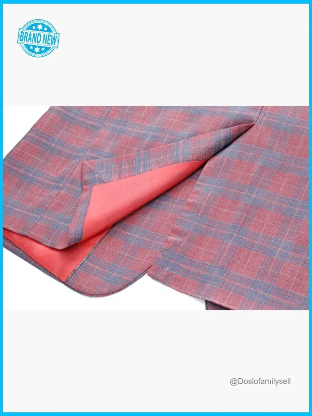 Slim Fit Plaid Sport Coat Blazer Modern Tailored Wedding Prom Formal Wear